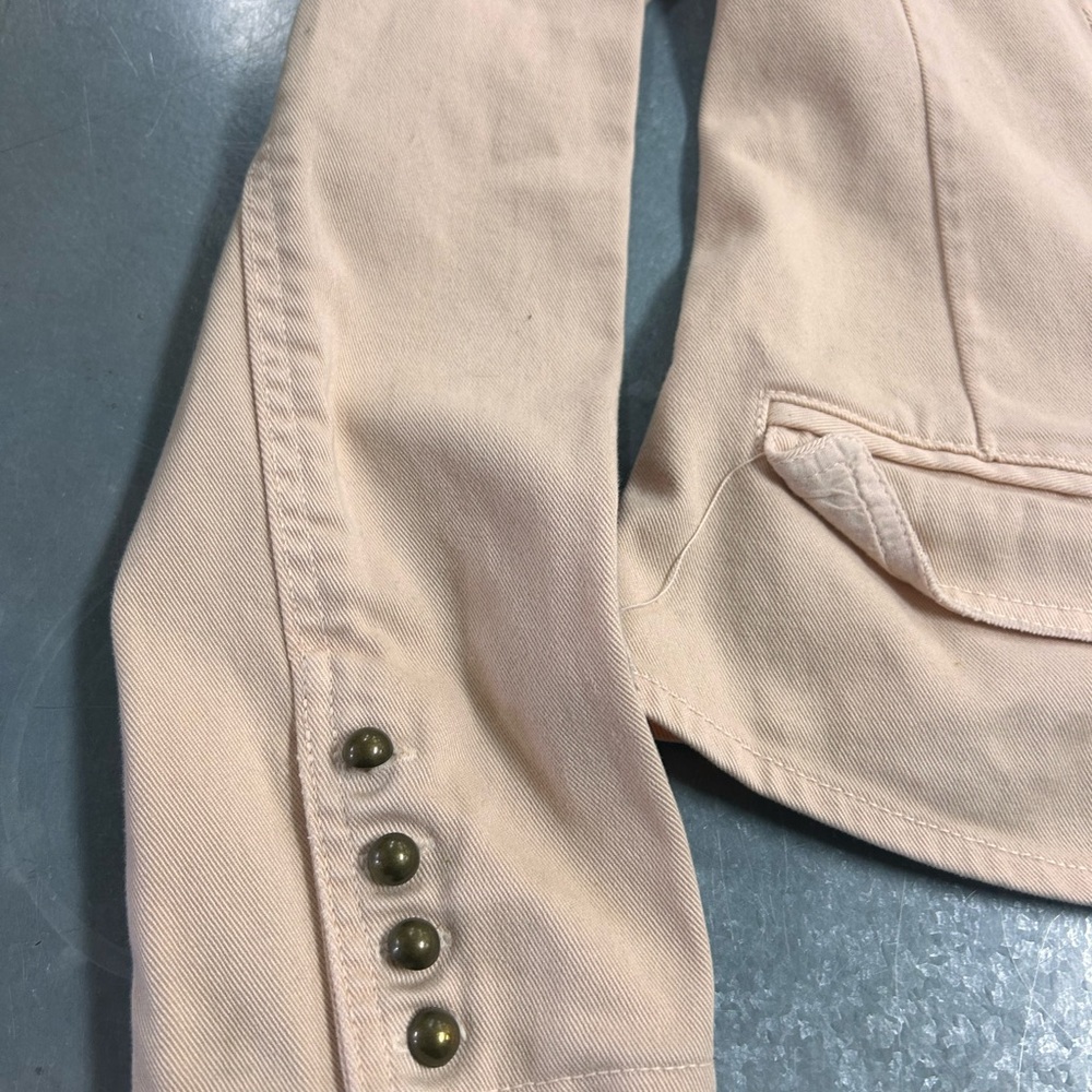 Women's Ralph Lauren peach denim Jacket - Picture 4 of 8
